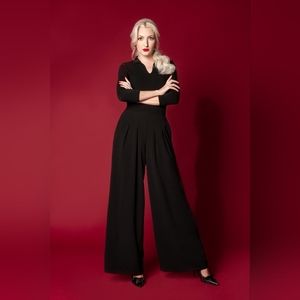 Pinup Couture crepe trousers LG 32"